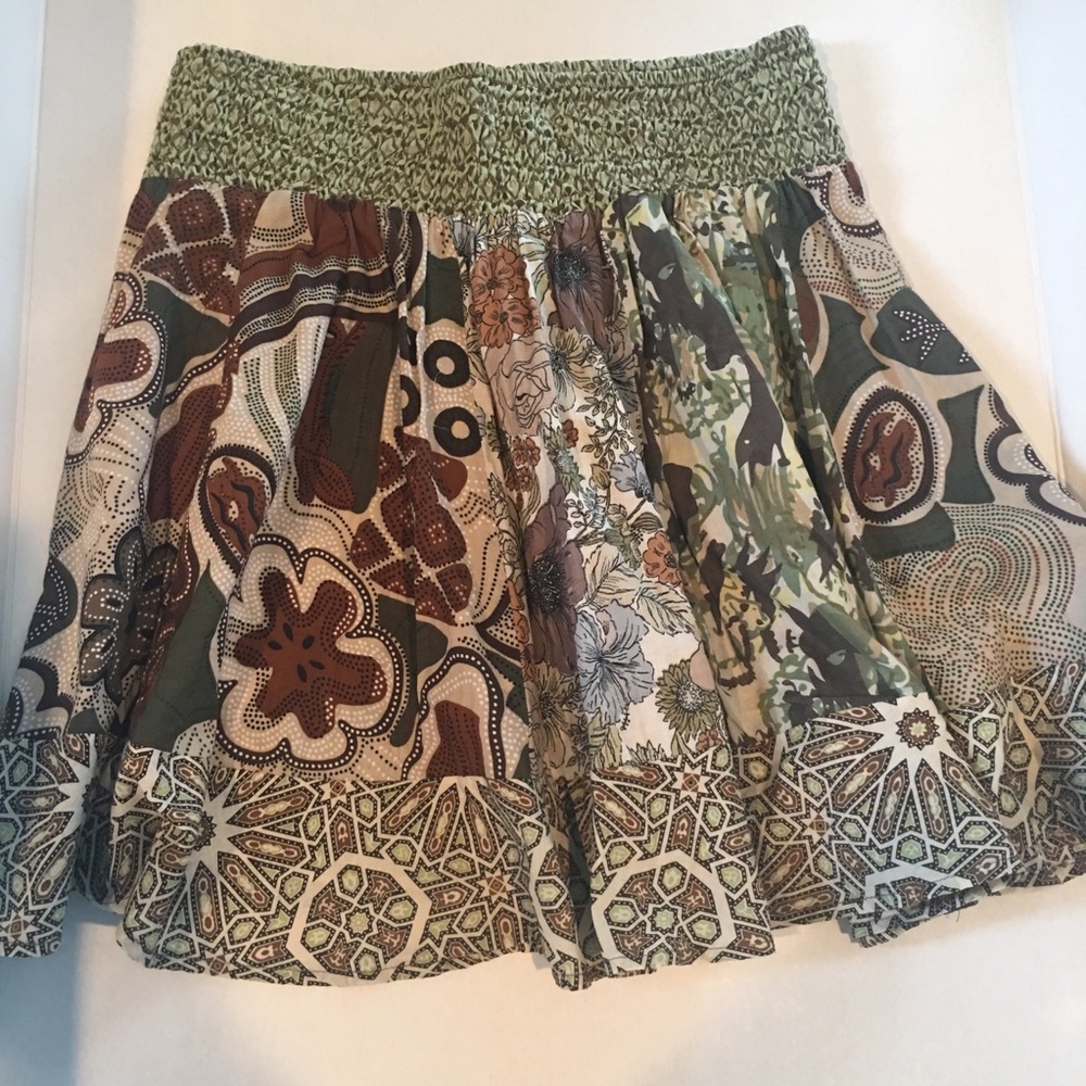 Shirt with multiple print